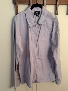 PAIGE Lightweight Nylon Lavender Windbreaker